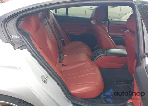 2014 BMW 650I Gran Coupe z USA, uszkodzony, nr VIN WBA6B2C58ED129639